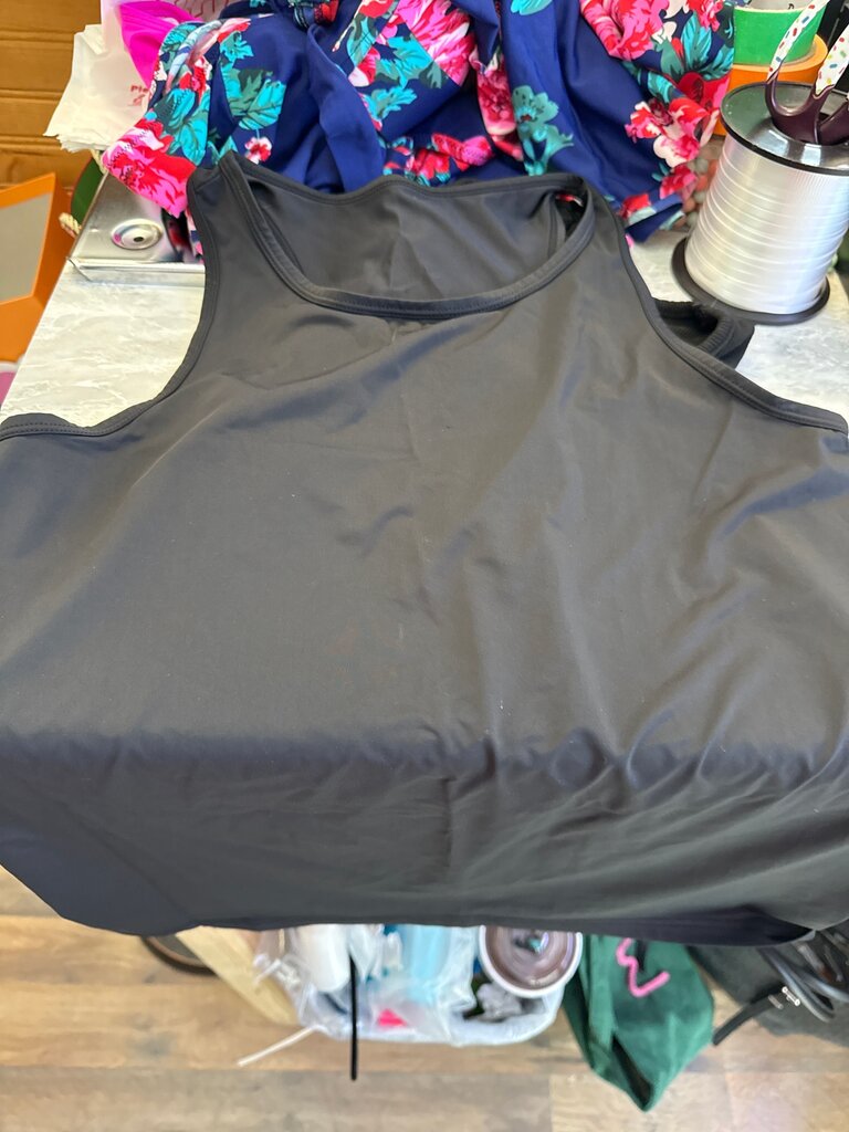Black Athletic Tank Top