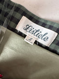 Listicle Gingham Skirt