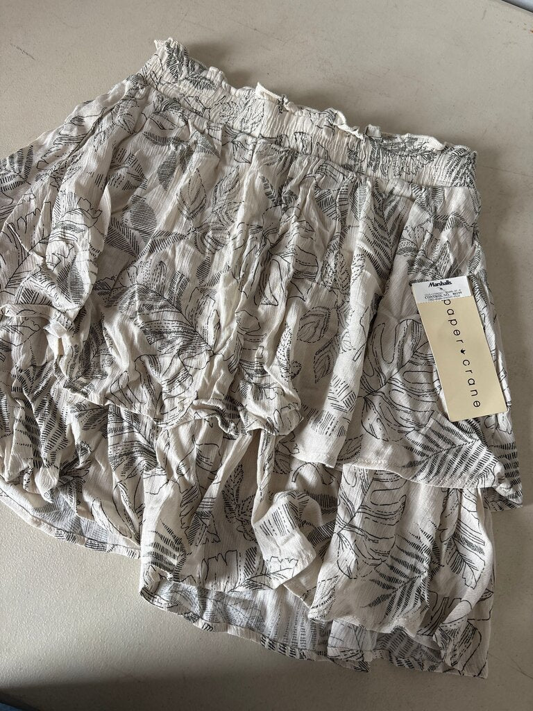 Paper Crane Women’s Floral Print Skirt