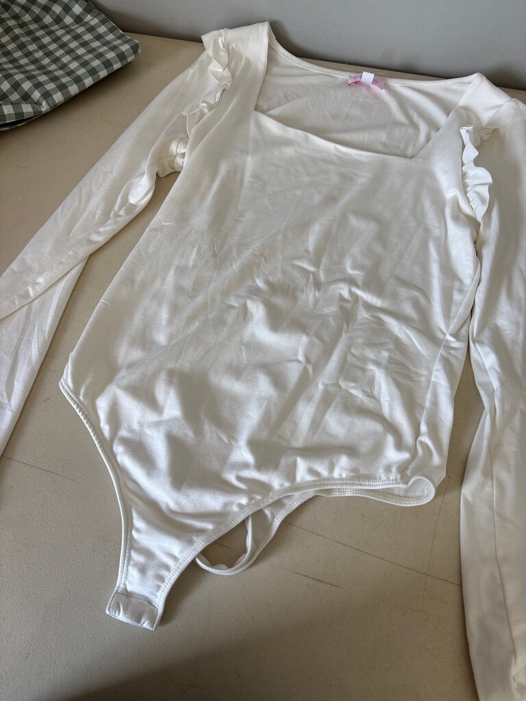 Pink Lily Long Sleeve Bodysuit