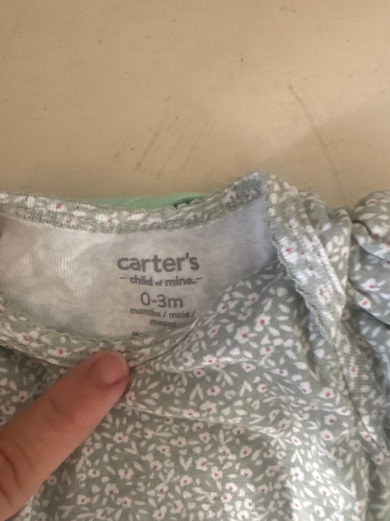 Carter's Infant Floral Bodysuit