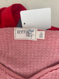 Terra & Sky Waffle Knit Top