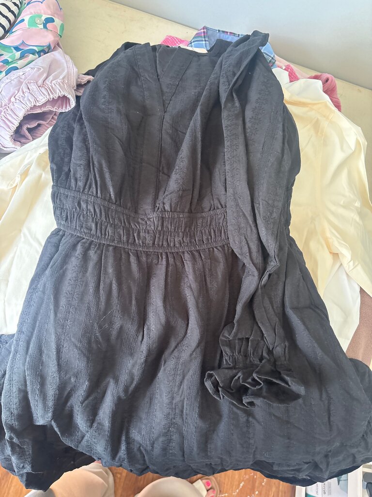 Black Casual Dress from BTFBM
