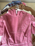Coofandy Pink Corduroy Hoodie