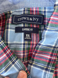 Crown & Ivy Classic Fit Plaid Shirt