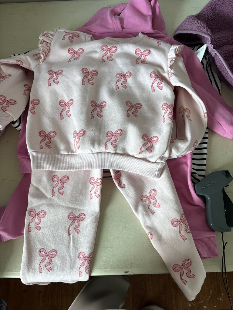 Adventurewear Pink Sweatshirt and Pants Set