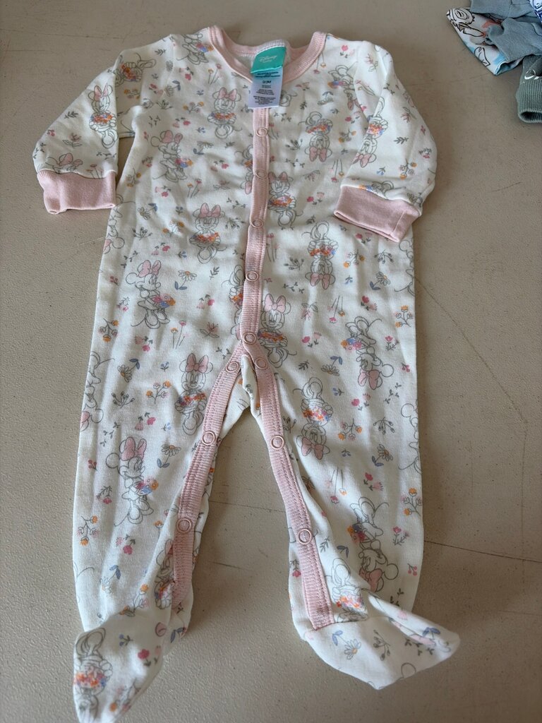 Bunny Print Baby Romper