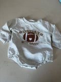 Sundays With Daddy Football Baby Bodysuit
