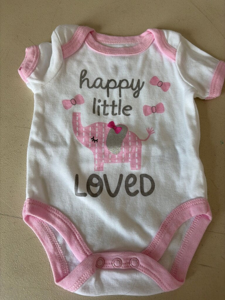 Happy Little Loved Baby Bodysuit