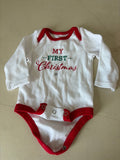 My First Christmas Baby Bodysuit