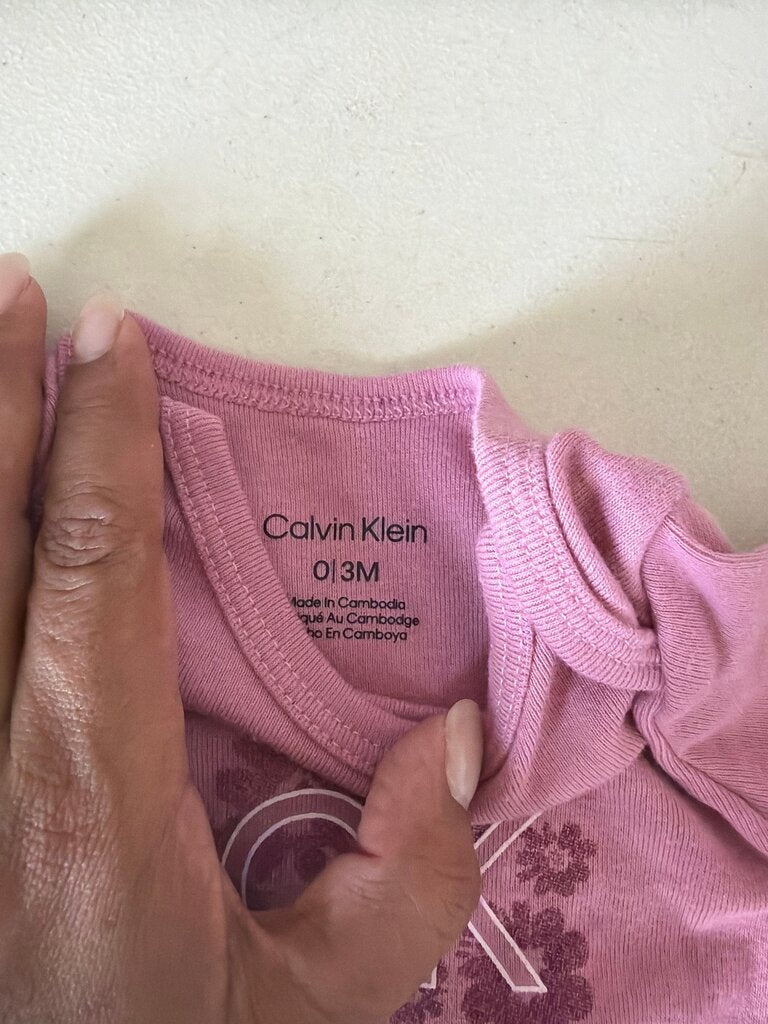 Calvin Klein Baby Onesie