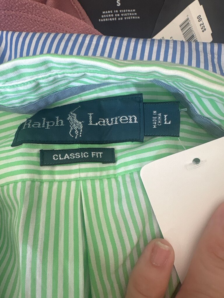 Ralph Lauren Classic Fit Striped Shirt
