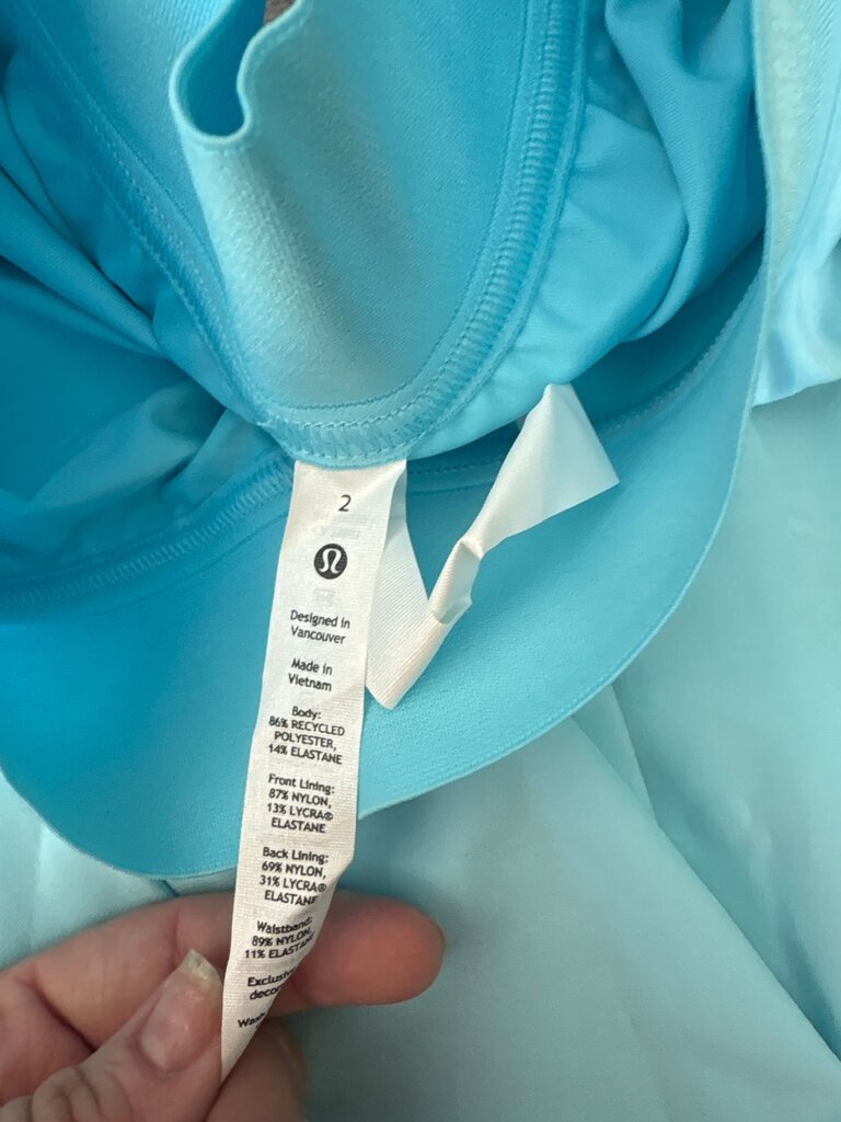 Lululemon Light Blue Skirt