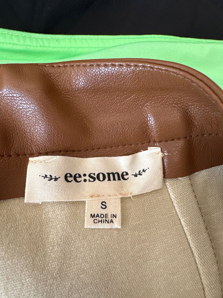 EE:Some Women's Brown and Beige Skirt