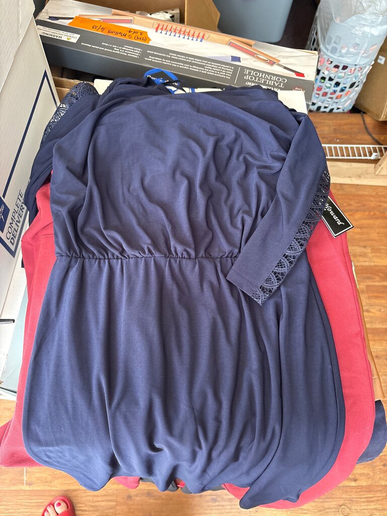 Women's Navy Blue Dress
