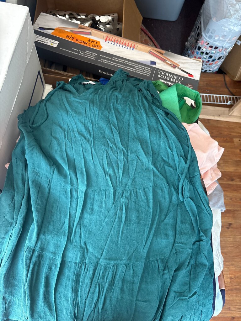 VOY Women's Teal Dress