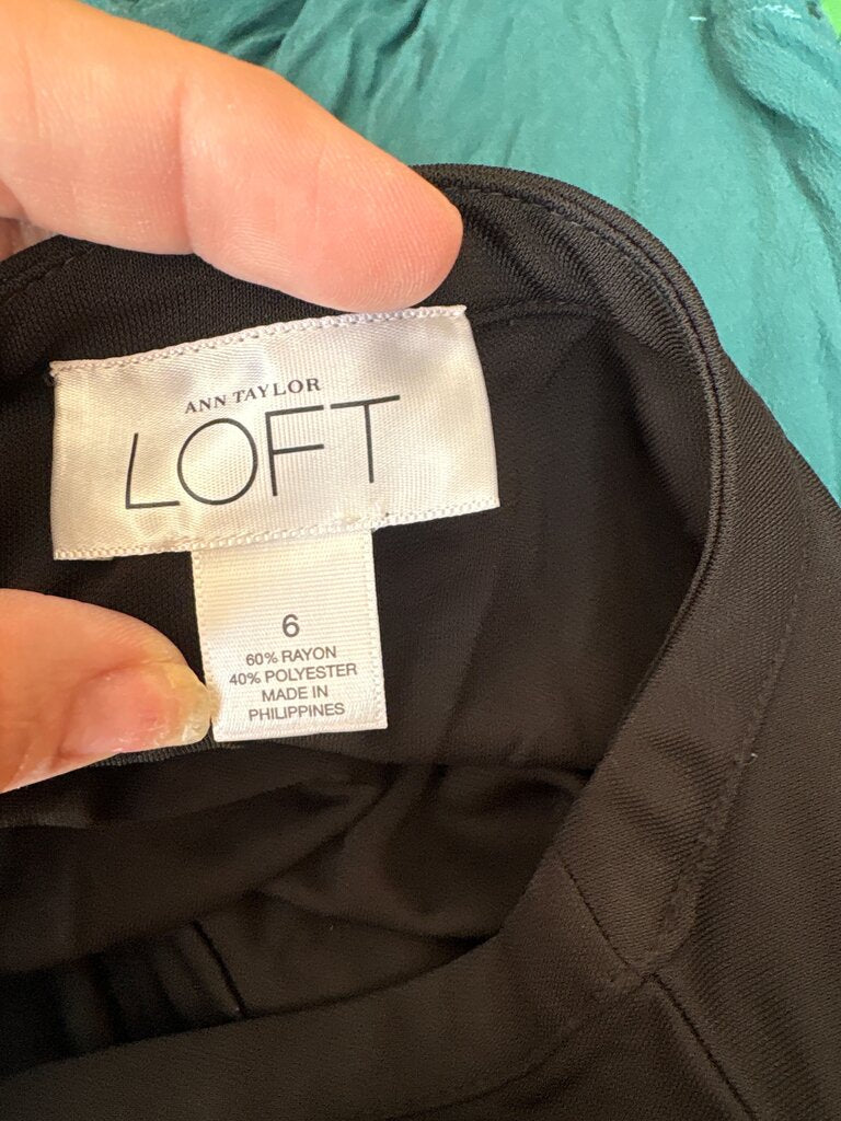 Ann Taylor LOFT Black Dress