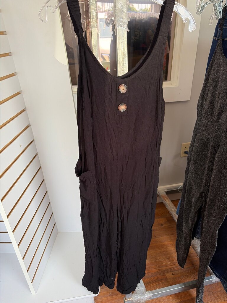 Emery Rose Black Jumpsuit