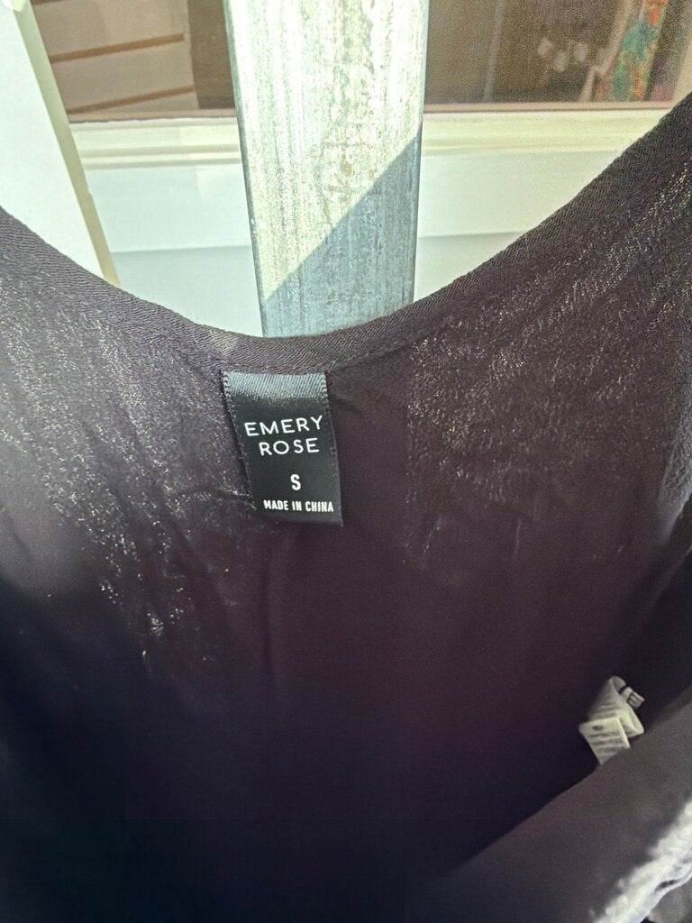 Emery Rose Black Jumpsuit