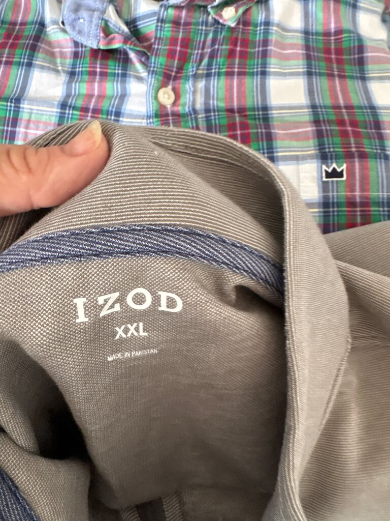 IZOD Men's Long Sleeve Polo Shirt
