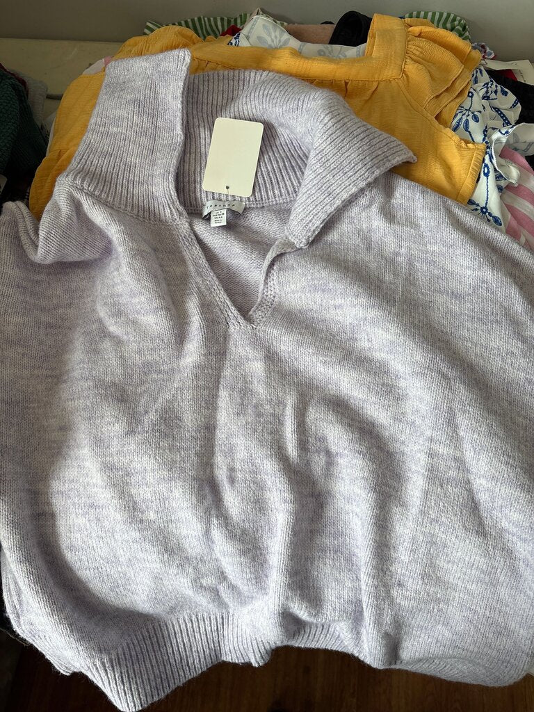 Topshop Lilac Knitted Sweater