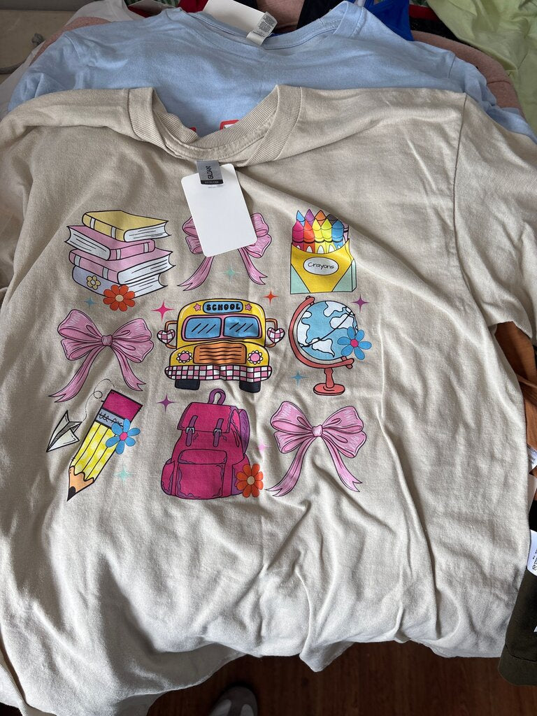 Kids School Themed Graphic T-Shirt