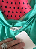Women's Teal T-Shirt Dress