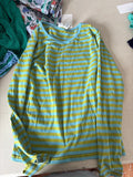 Girls' Striped Long Sleeve T-Shirt