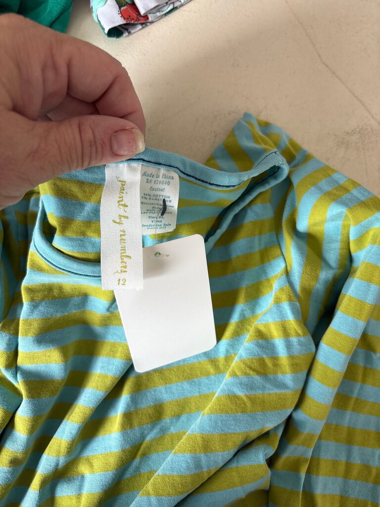 Girls' Striped Long Sleeve T-Shirt