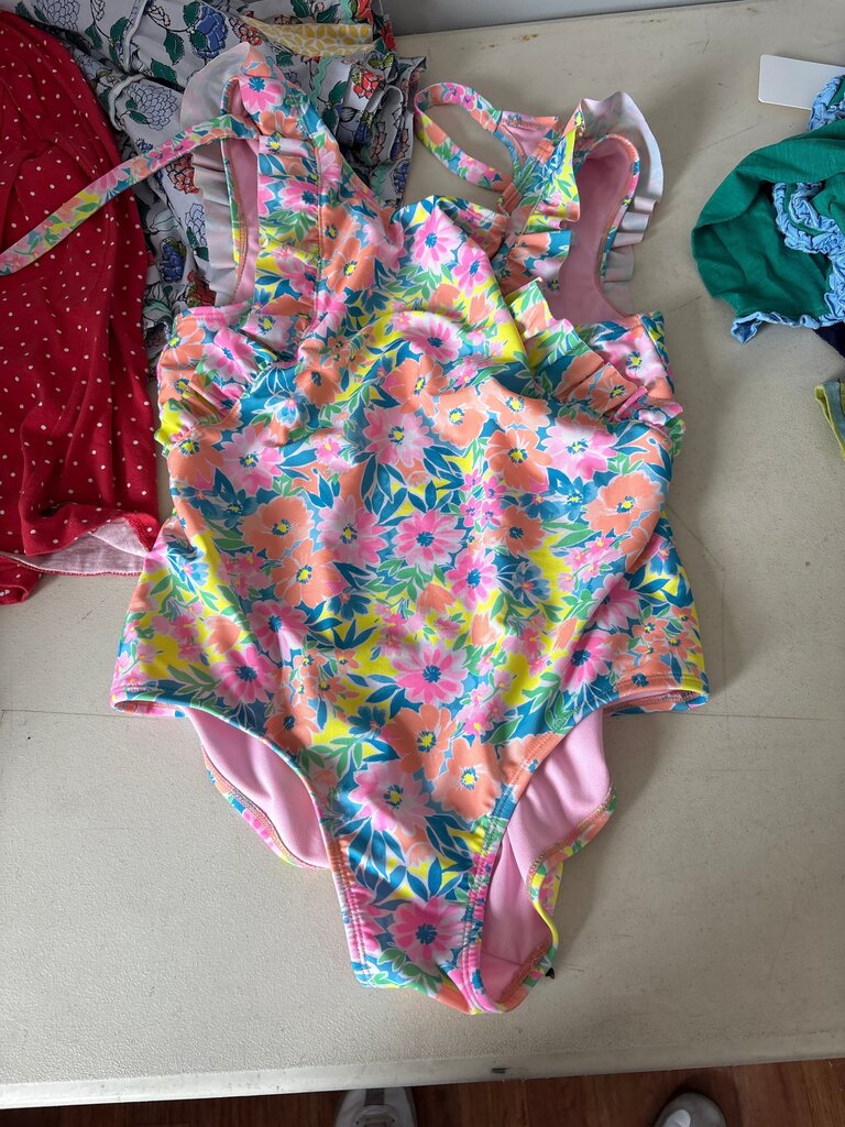 Cat & Jack Floral One-Piece Swimsuit