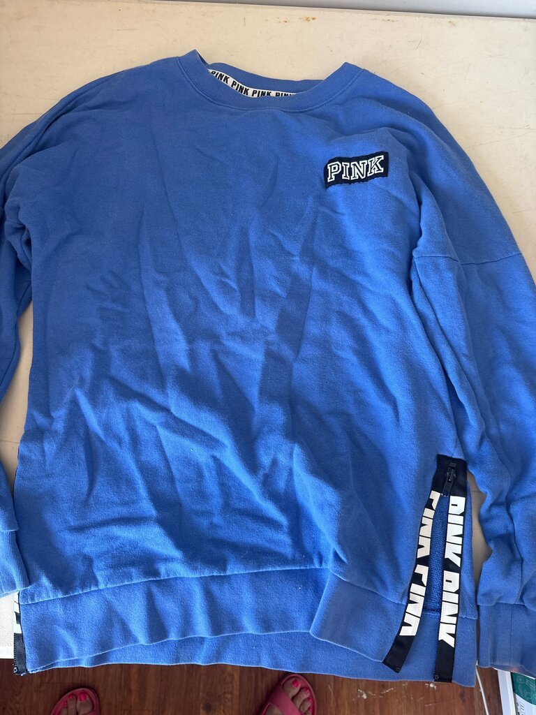 Victoria's Secret PINK Blue Sweatshirt