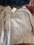 Hayden Girls Striped Long Sleeve T-Shirt