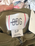 BDG 1970 Olive Green Zip-Up Jacket