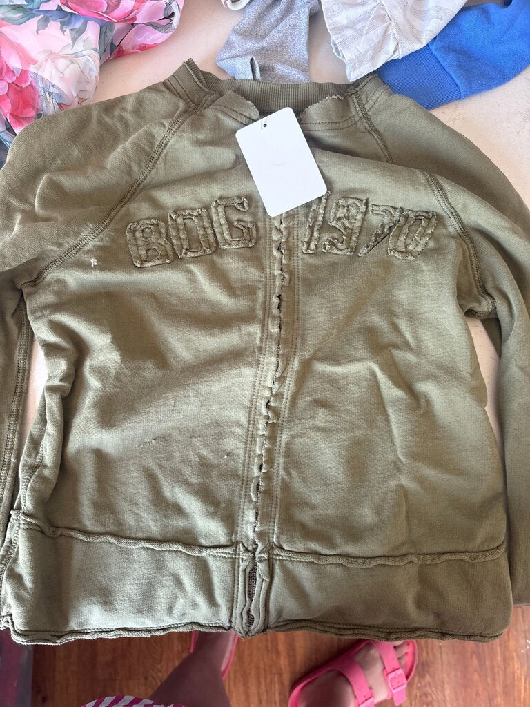 BDG 1970 Olive Green Zip-Up Jacket