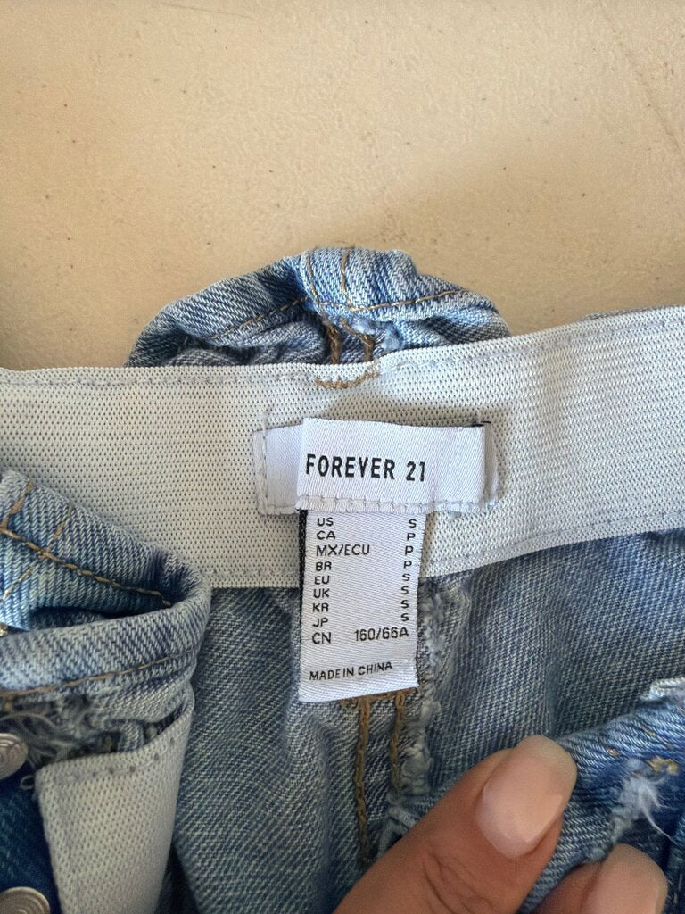 Forever 21 Distressed Denim Shorts
