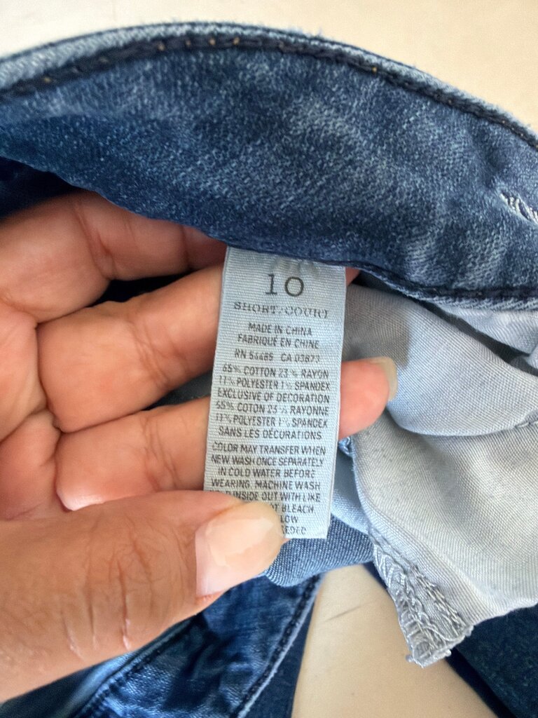 Girls' Short Denim Jeans