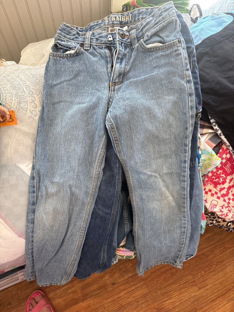 Straight Leg Jeans
