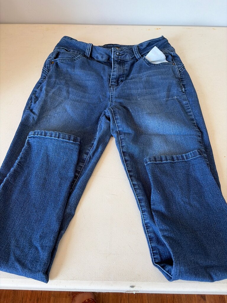 Miss Poured In Blue Denim Pants