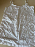 White Spaghetti Strap Tank Top