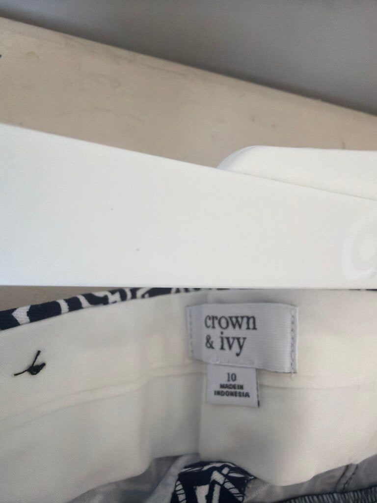 Crown & Ivy Women's Floral Print Pants