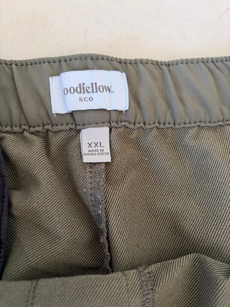 Oodifellow & Co. Men's Olive Green Shorts