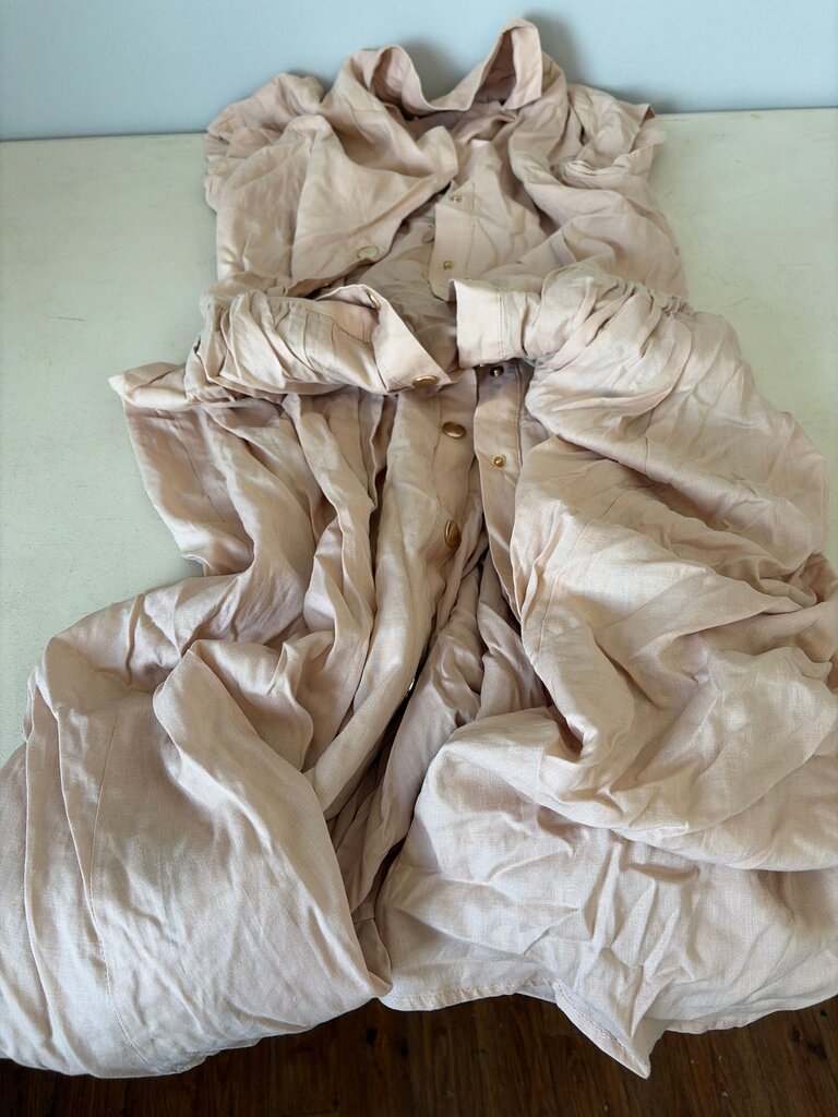 MainStrip Button-Up Dress