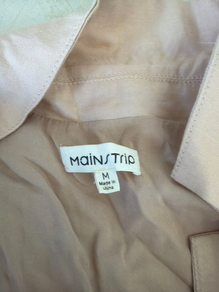 MainStrip Button-Up Dress