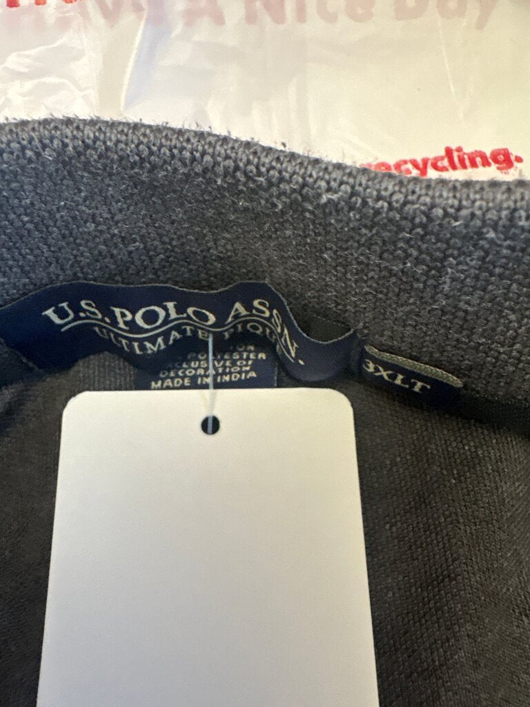 U.S. Polo Assn. Men's Gray Polo Shirt