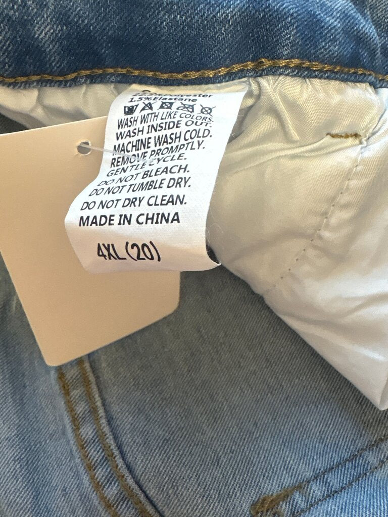 Distressed Denim Jeans
