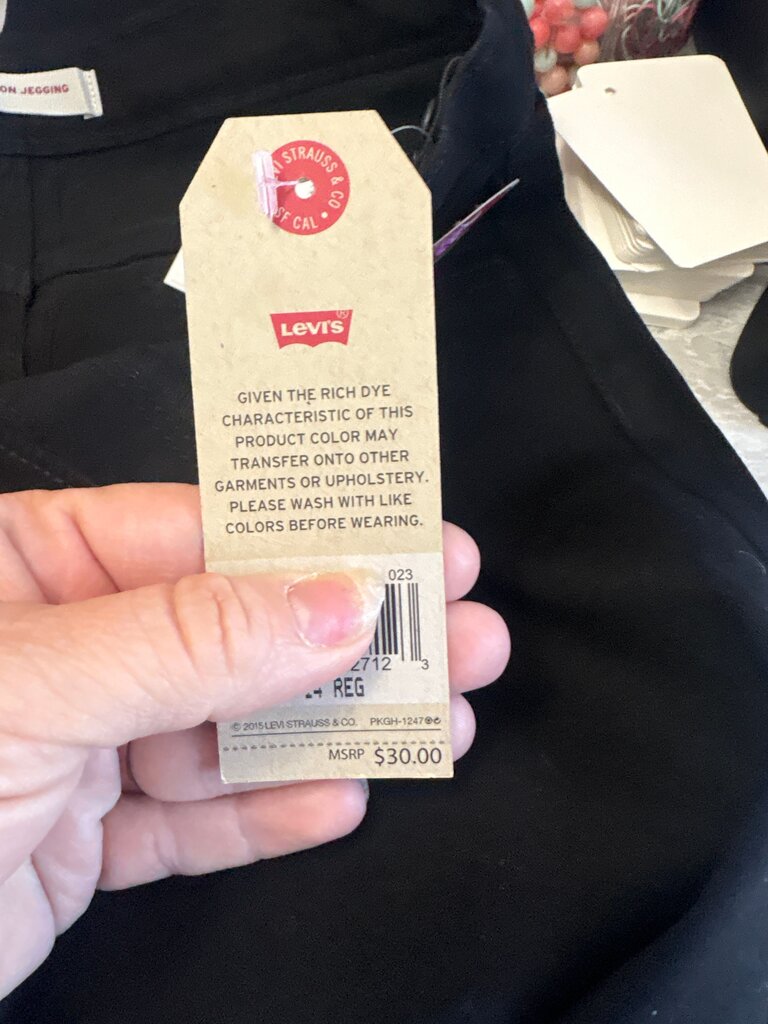 Levi's Women's Black Jeggings