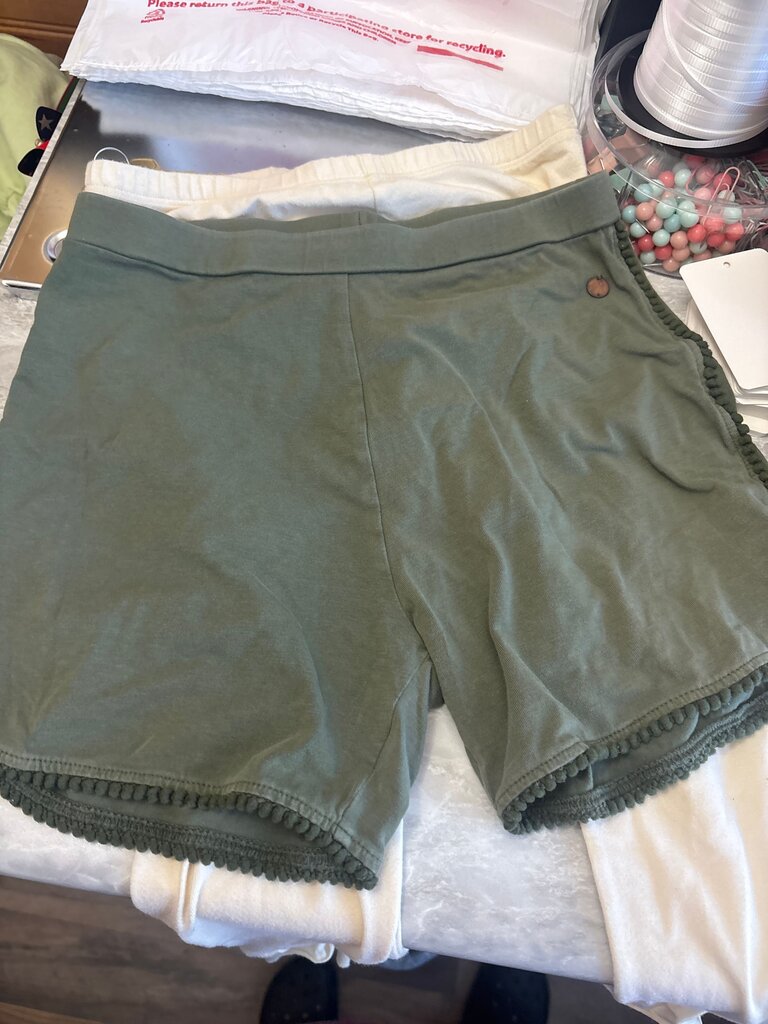 Girls' Olive Green Shorts