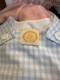 Blue Gingham Child's Dress