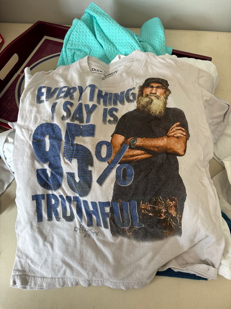 Duck Dynasty Everything I Say is 95% Truthful T-Shirt