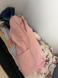 Pink Waffle Knit Cardigan